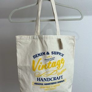 New Daiso Vintage Tote